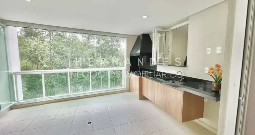 Apartamento de alto padrão para venda ou locação em tamboré 3 quartos, 3 suítes, 3 salas, 2 vagas, 156m².