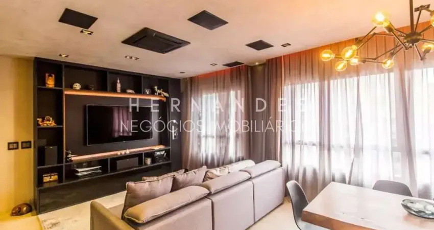 Imóvel exclusivo à venda em Barueri-SP: Apartamento 1 quarto, 1 suite, 2 salas, 2 banheiros, 2 vagas, 76m² no Sítio Tamboré Alphaville.