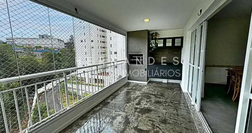 Apartamento à venda no Centro Empresarial Tamboré em Santana de Parnaíba-SP: 3 quartos, 1 suíte, 3 salas, 3 banheiros, 2 vagas, 132m²!