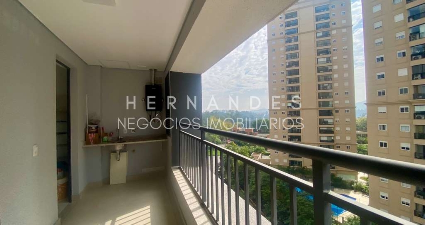 Condomínio Bonnard 307 Alphaville apartamento com 88m² 2dorm sendo 1 suíte e 2 vagas