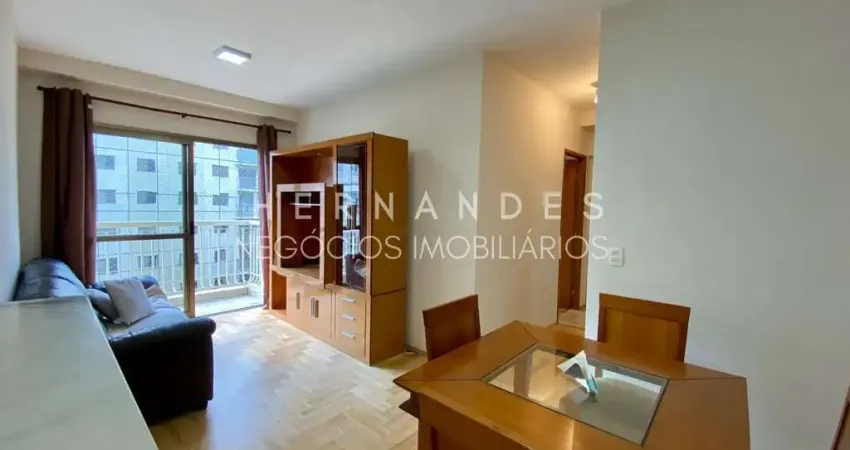 Apartamento Edf. Parati com 2dorm e 1 vaga em Alphaville - Mobiliado