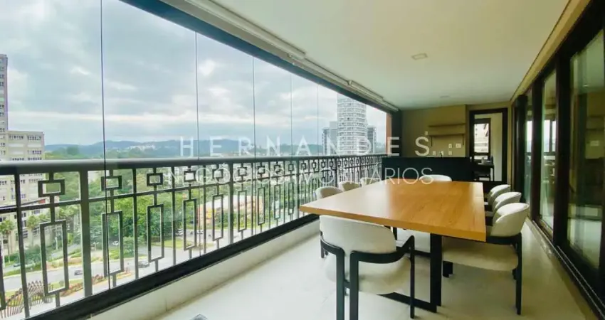 Atria Alphaville - Apartamento com 228m² sendo 3 suítes e 4 vagas + um deposito
