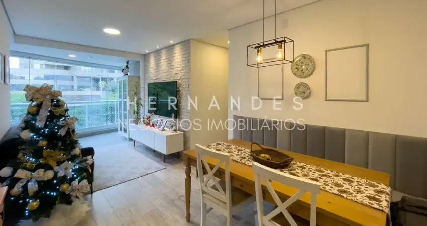 Apartamento à venda em barueri-sp, empresarial 18 do forte: 2 quartos, 1 suíte, 2 salas, 2 banheiros, 1 vaga, 70m². venha conferir!