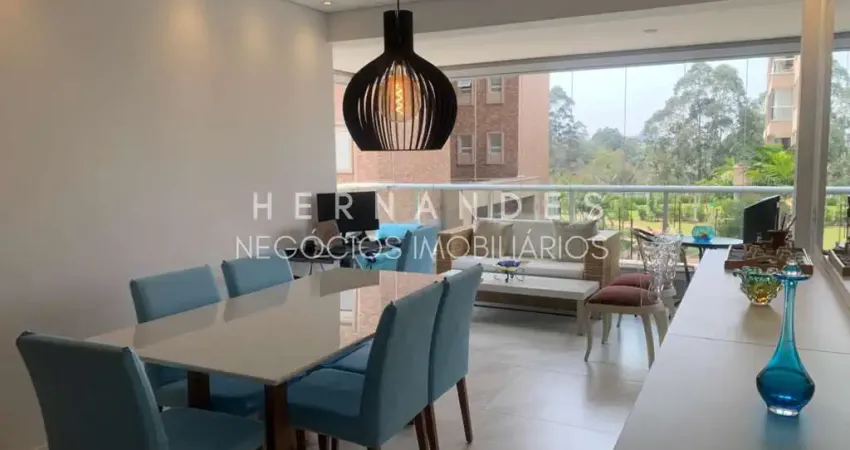 Apartamento à venda em Santana de Parnaíba-SP, bairro Tamboré: 3 quartos, 3 suítes, 3 salas, 4 banheiros, 2 vagas, 136m². Venha conferir!