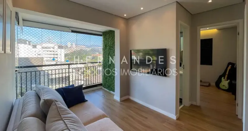 Apartamento à venda em barueri-sp, na vila são luiz: 2 quartos, 2 salas, 1 vaga de garagem, 55,00 m² de área.