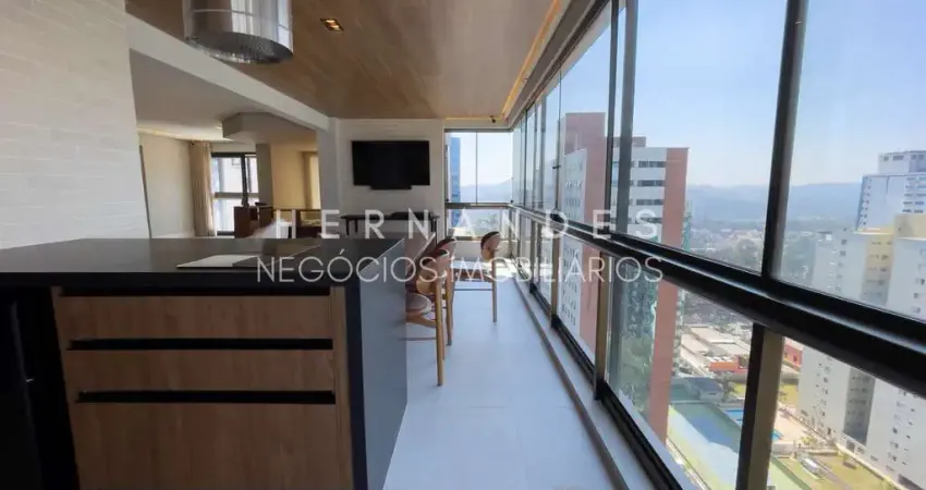 Imperdível! apartamento de luxo novo, mobiliado e decorado no coração de alphaville, 3 quartos, 3 suítes, 6 salas, 5 banheiros, 4 vagas.