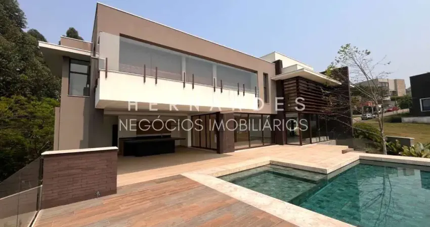 Casa de alto padrão com vista privilegiada ? condomínio moderno no tamboré 11