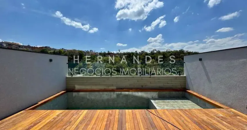 Casa de luxo em condomínio na fazendinha em santana de parnaíba-sp: 3 quartos, 3 suítes, 1 sala, 5 banheiros, 4 vagas, 235m².