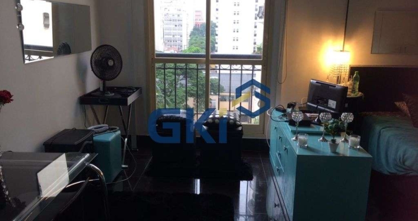 APARTAMENTO TIPO STUDIO NOS JARDINS,MOBILIADO COM VAGA EM ÓTIMA LOCALIZAÇÃO