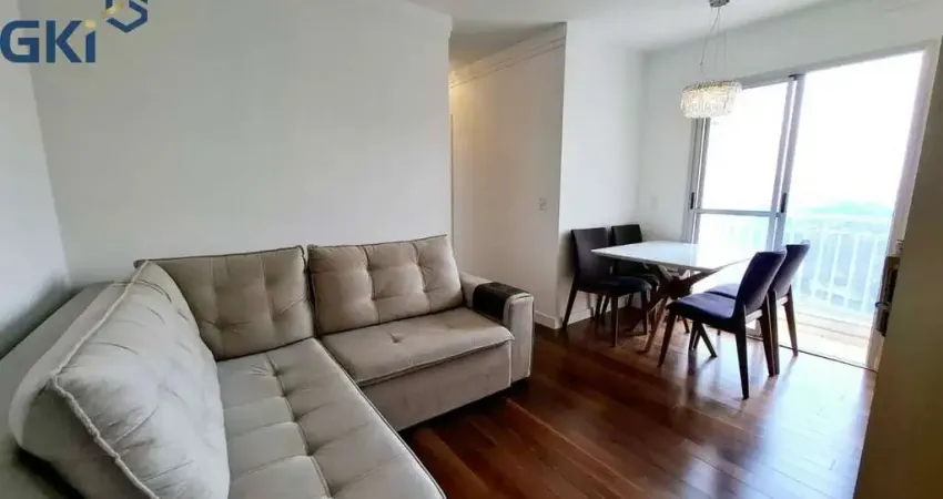 Ap 49m2, andar alto, vista livre. 2 dorm. 1 vaga livre. Tatuapé