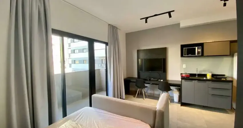 Studio mobiliado para locação | 29 m² | 1 vaga | Rua Capote Valente - Pinheiros/SP