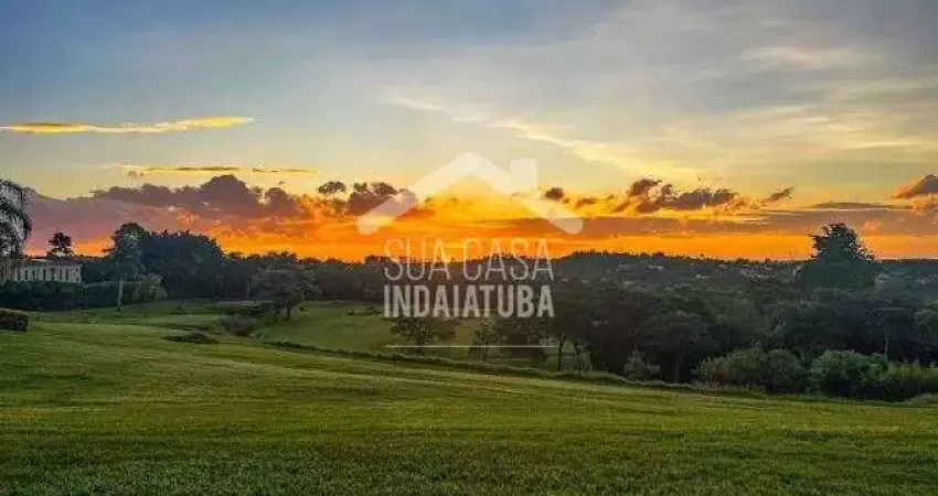 Terreno de 420m² funda para a mata no condomínio village prado - indaiatuba/sp