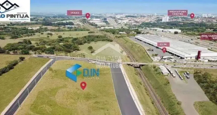 Lote de 690m2 no din (distrito industrial monte castelo em indaiatuba)