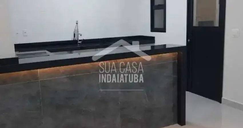 Casa 3 dormitórios sendo uma suíte com closet no jardim regente - indaiatuba