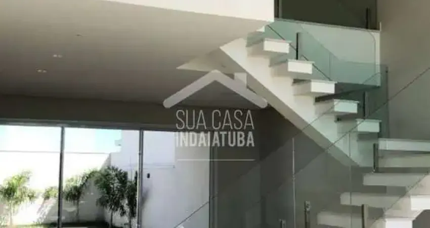 Sobrado com 3 suítes, escritório e piscina no Residencial Dona Maria José - Indaiatuba/SP