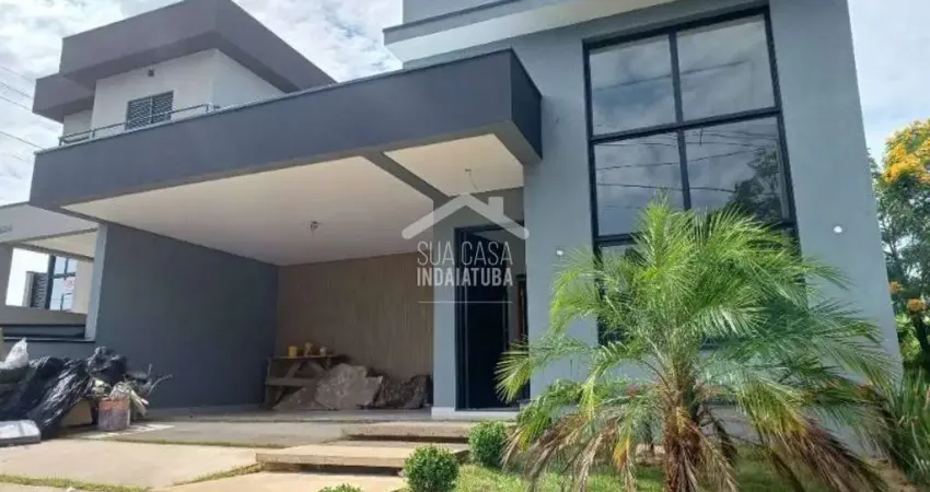 Casa térrea com 3 suítes sendo 1 com closet no condomínio Park Gran Reserve