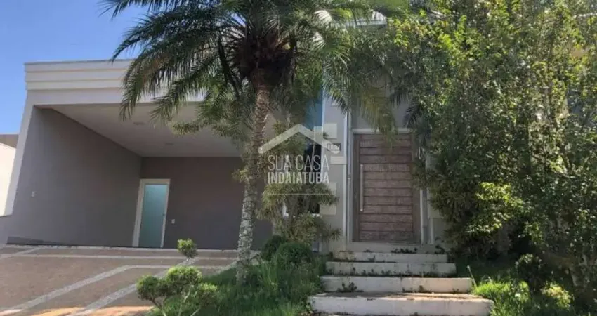 Casa térrea com linda arquitetura, 3 suítes e spa no condomínio terra nobre - indaiatuba