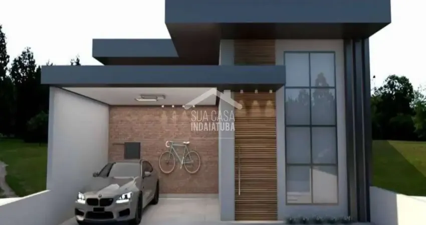 Casa terrea nova no condomínio Residencial Evidencias