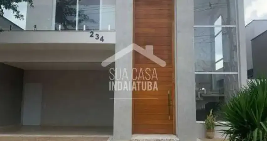 Casa em condomínio fechado com 3 quartos à venda no Jardim Reserva Bom Viver de Indaiatuba, Indaiatuba 