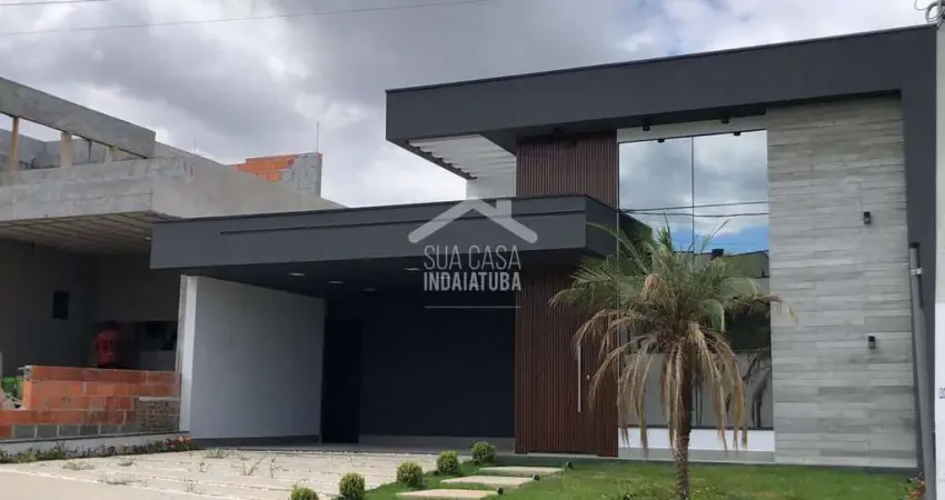 Casa em condomínio fechado com 3 quartos à venda no Residencial Milano, Indaiatuba 