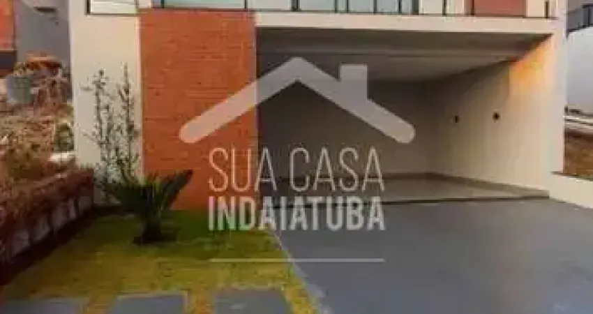 Casa com 3 dormitórios sendo 1 suíte no park gran reserve - indaiatuba