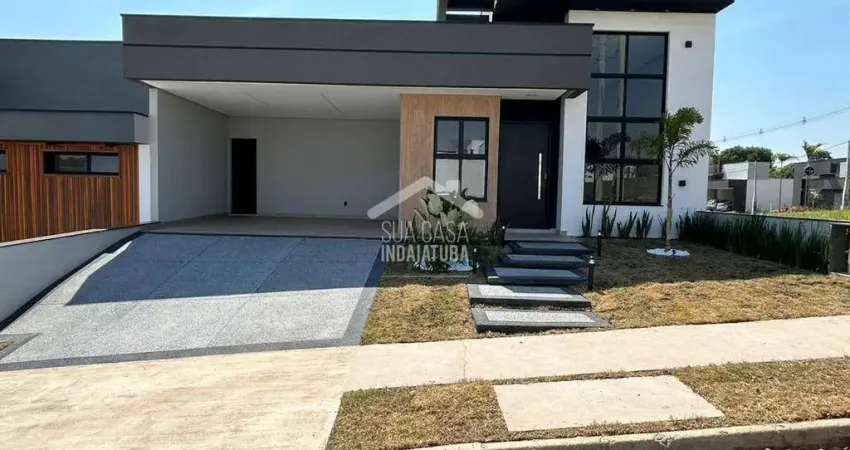 Casa em condomínio fechado com 3 quartos à venda no Residencial Milano, Indaiatuba 