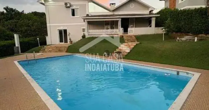 Chácara com 5 dormitórios e piscina no Terras de Itaici