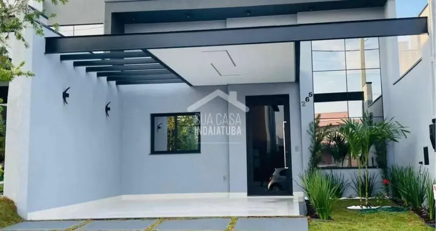 Casa com planejados condominio Vila Ytu