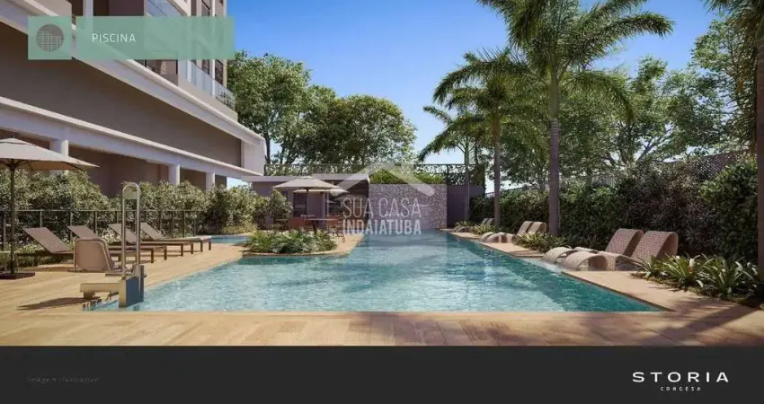Apartamento Congesa com 3 suítes e 140m² a venda em Indaiatuba