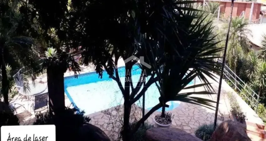 Chácara com 5 quartos e Piscina no Terras de Itaici - Estuda permuta