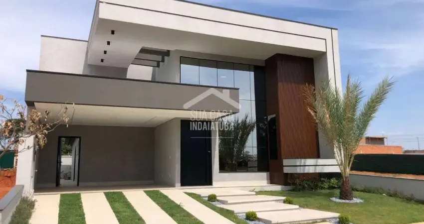 Casa de alto padrão a venda no condomínio villa sapezal em indaiatuba