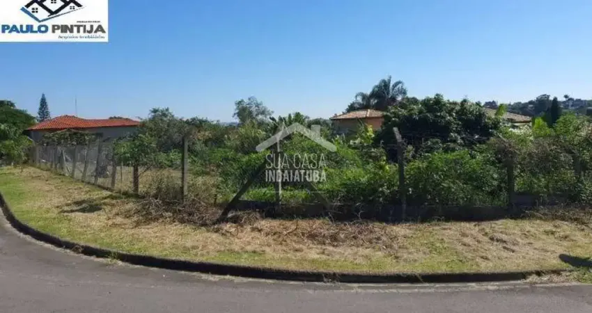 Lindo terreno de esquina na rua principal do condomínio terras de itaici