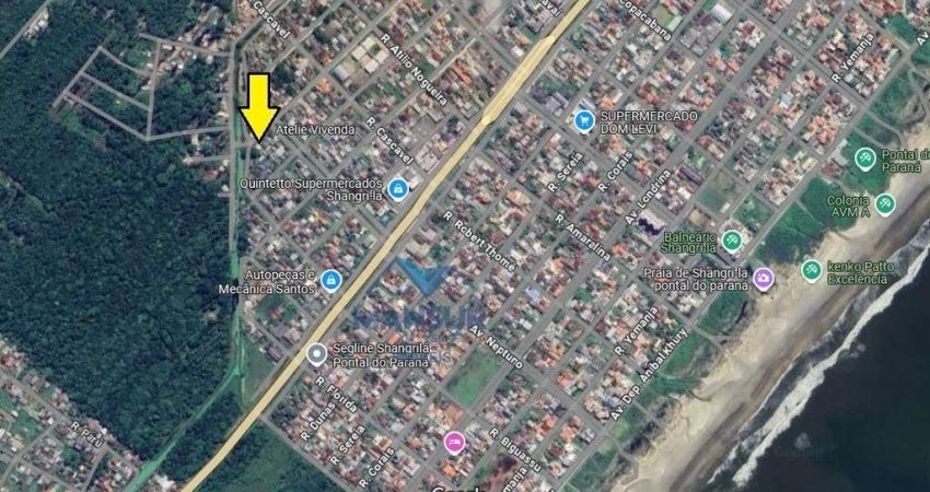 Terreno à venda, 396 m² por R$ 225.000 - Shangri-Lá - Pontal do Paraná/PR