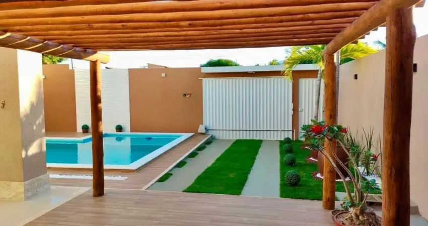 Casa em condomínio fechado com 3 quartos à venda na Rodovia BA-099 - Estrada do Côco, Barra do Jacuípe, Camaçari