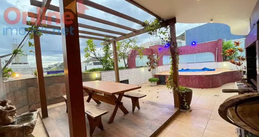 Cobertura Duplex de 214m² à Venda – 3 Quartos, 1 Suíte, 4 Vagas – Buritis.