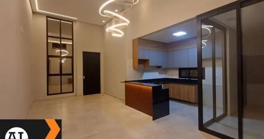 Ótima casa à venda no condomínio Villagio Wanel em Sorocaba, fachada contemporânea que contempla em seus detalhes os seguintes acabamentos e piscina