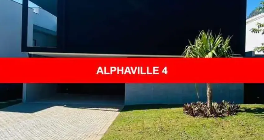 Casa para venda no ALPHAVILLE NOVA ESPLANADA 4 com piscina 4 suítes energia Fotovoltaica design moderno