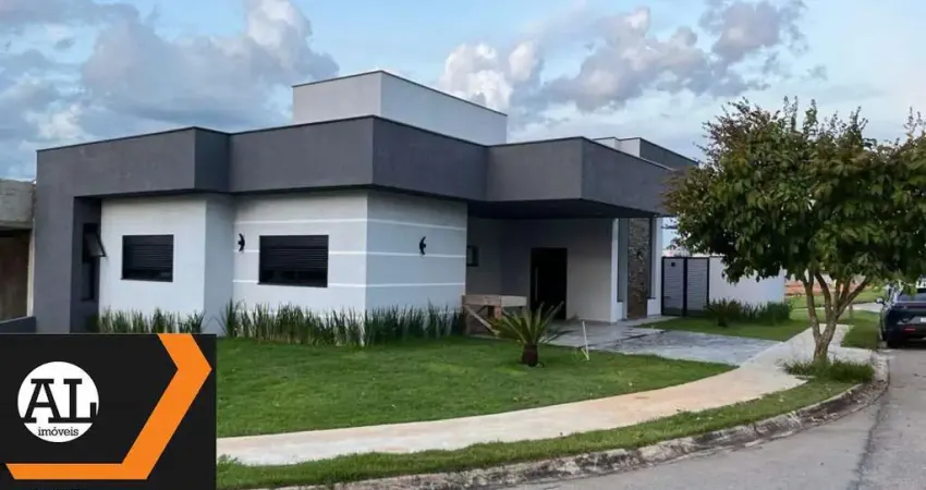 Ótima casa de esquina à venda térrea no condomínio Campos do Conde em Sorocaba com 173 m2 de área  em um terreno de 340 m2  3 quartos 2 suítes