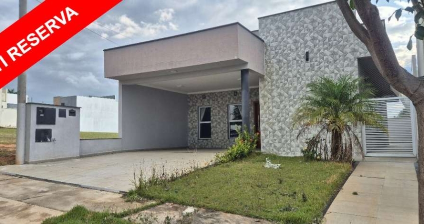Casa térrea para locação no Condomínio IBITI Reserva com 3 suítes moduladas sendo uma com closet, área gourmet, 4 aparelhos de ar condicionados