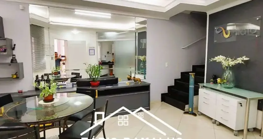 Sobrado para venda ou locação, com 3 dormitórios, e 2 vagas de garagens, no campo grande.