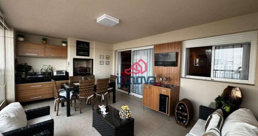 Apartamento com 3 dormitórios à venda, 134 m² por R$ 1.600.000,00 - Macedo - Guarulhos/SP