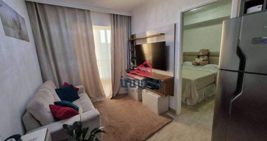 Apartamento com 1 dormitório à venda, 34 m² por R$ 389.000,00 - Mooca - São Paulo/SP