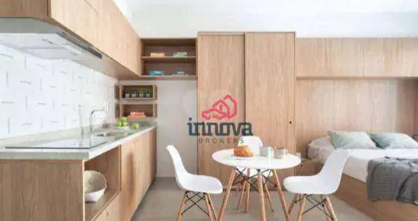 Apartamento com 1 dormitório à venda, 31 m² por r$ 385.000,00 - bela vista - são paulo/sp
