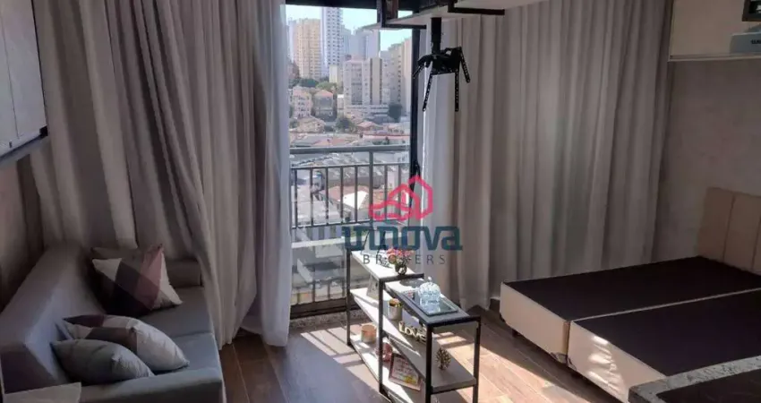 Studio com 1 dormitório para alugar, 25 m² por r$ 3.097,00/mês - santana - são paulo/sp