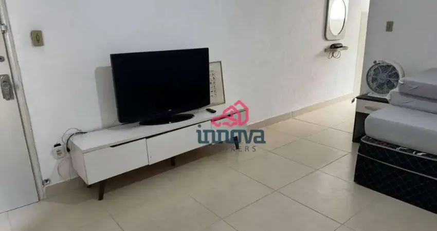 Apartamento com 1 dormitório à venda, 35 m² por r$ 190.000 - canto do forte - praia grande/sp