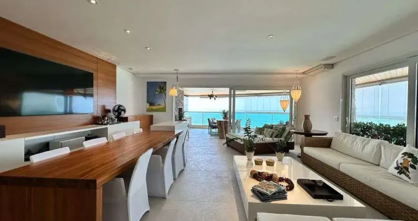 Apartamento frontal com 4 suítes, 6 banheiros, 4 vagas e 254 m²