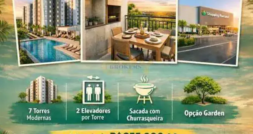 Apartamento com 2 quartos à venda na Rua Córdova, Planalto, Cuiabá