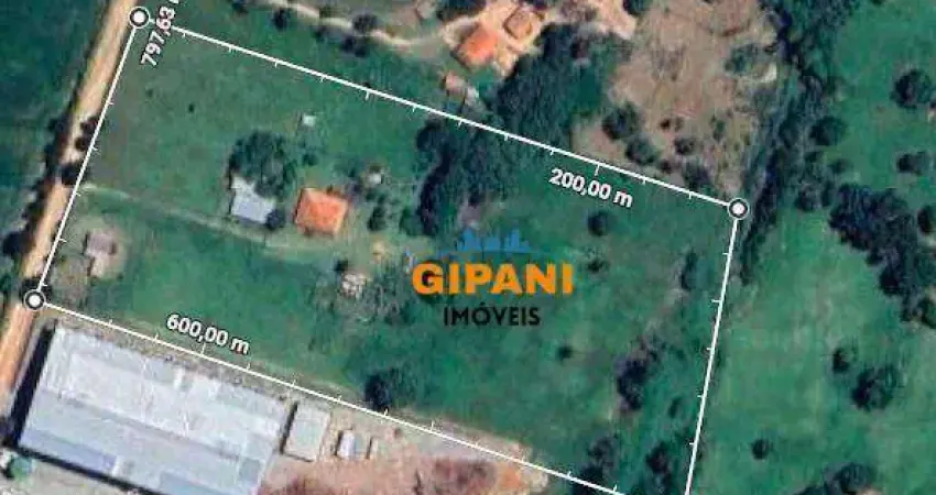 Terreno à venda, 38800 m² por r$ 3.000.000 - área rural - jaguariúna/sp