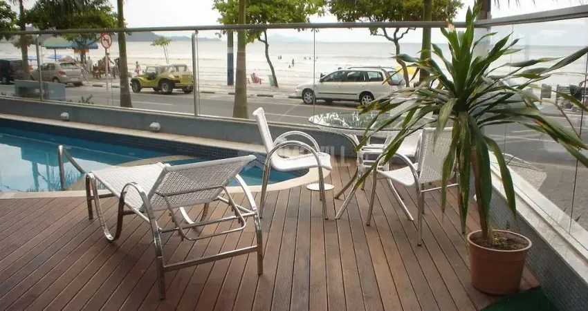 Frente mar alto padrão para locação anual com 04 dormitórios sendo 02 suítes e 02 dormitórios