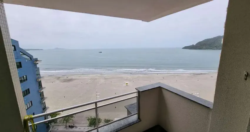 Frente mar temporada -locação temporada - 1 suíte + 2 dormitórios - 1 vaga